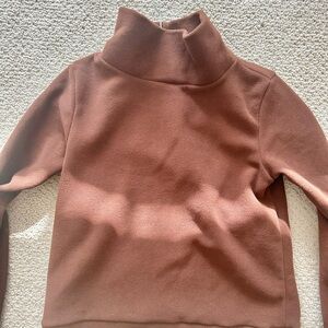 Dudley Stephens Park Slope Turtleneck size MEDIUM dark brown